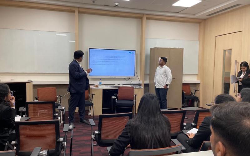 Amit Gandhi at NMIMS