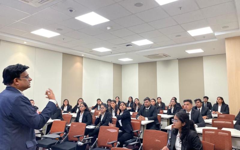 Amit Gandhi at NMIMS